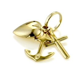 Miniatuur Atletisch Gek Gouden bedels | Olga Jewelshop