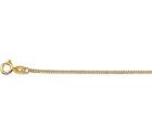 Gouden gourmette collier 1,2 mm 50 cm 