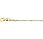 9 karaat gourmette collier 1,4 mm 50 cm.