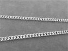 Zilveren gourmet ketting 60 cm..2,4 mm