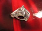 Paardehoofd broche