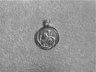 Zilveren Christoffel médaille rond 14 mm