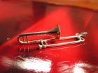 Trombone zilveren hanger