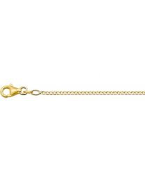 Gouden gourmette collier 1,8 mm 60 cm