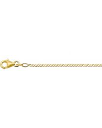 Gouden gourmette collier 1,8 mm 60 cm