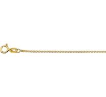 9 karaat gourmette ketting 1 mm 42 cm