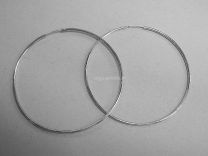 Creolen gladde buis 2mm. 75 mm