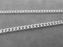 Zilveren gourmet ketting 80 cm..3,1 mm