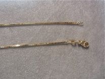 Venetiaans collier 1,3 mm 45 cm goud