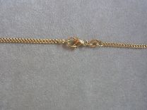 9 karaat gourmette collier 1,8 mm 45 cm