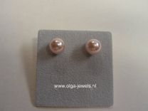 Pareltje roze 8mm