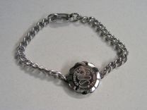 SOS Talisman Armband staal 19 cm